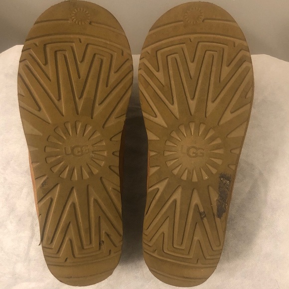 UGG Tasman II Suede Slippers Sz 9 - Picture 5 of 6